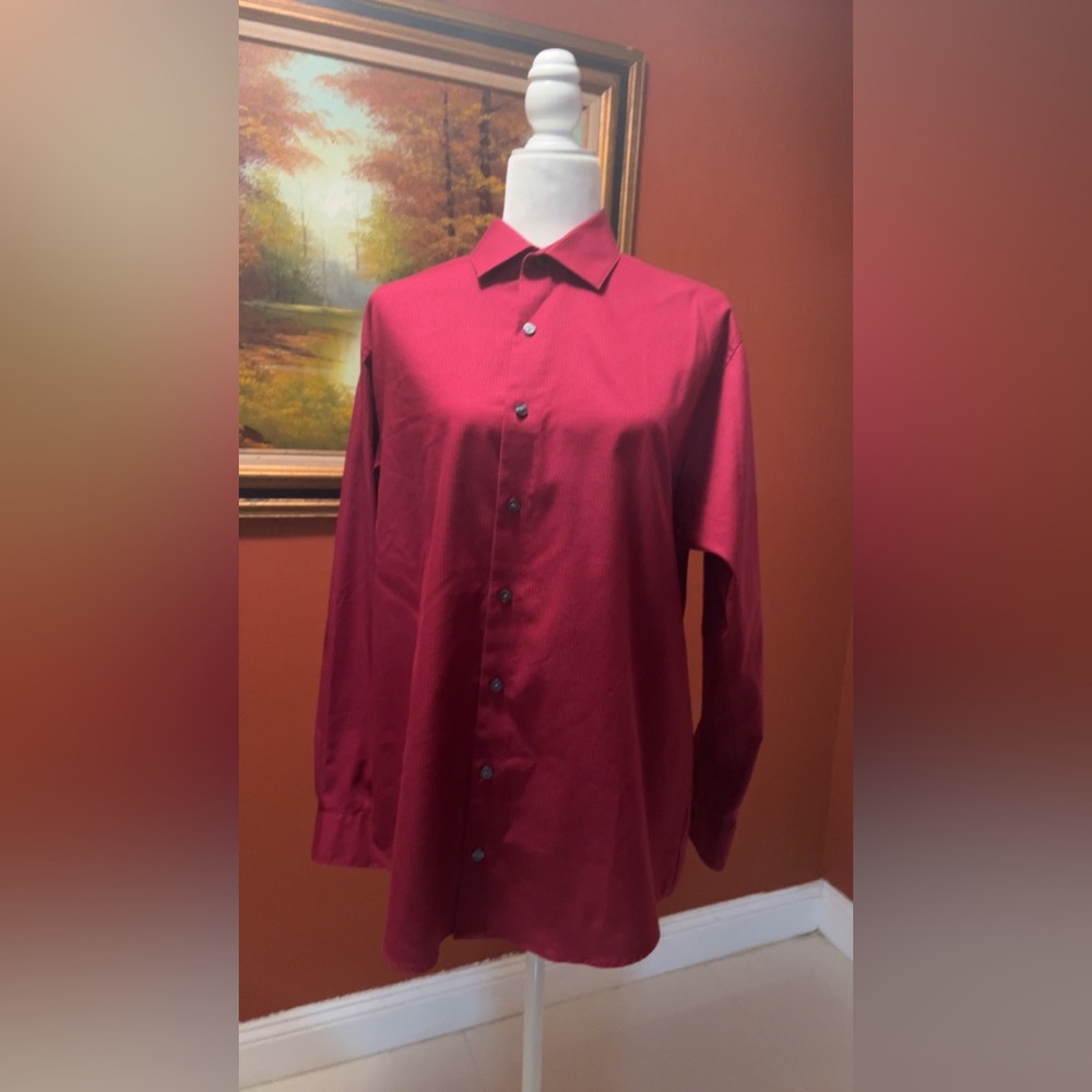 151.KCR Men's Long Sleeve Dress Shirt
